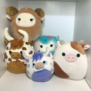 Cow Squishmallow Bundle